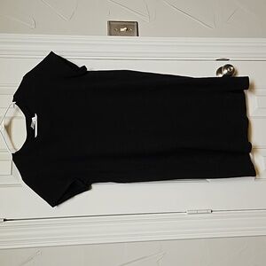 EUC Gap 100% Cotton Black Dress Mid Weight Material